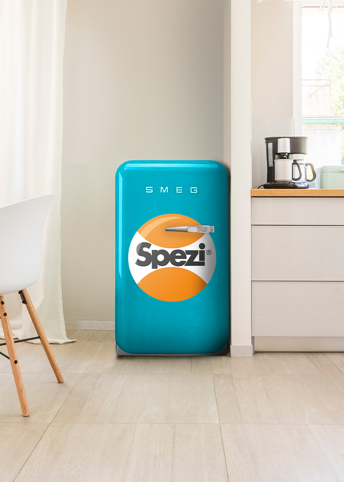 Spezi SMEG Kühlschrank Blau