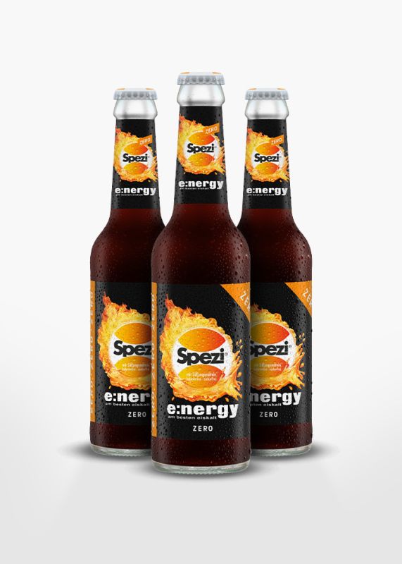 Spezi e:nergy ZERO Probierpaket (3 Flaschen)