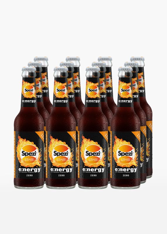 Spezi e:nergy ZERO Powertray (12 Flaschen)