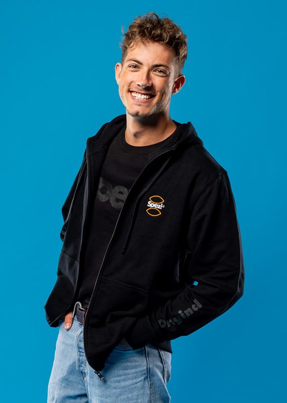 Spezi e:nergy Hoody mit Zipper