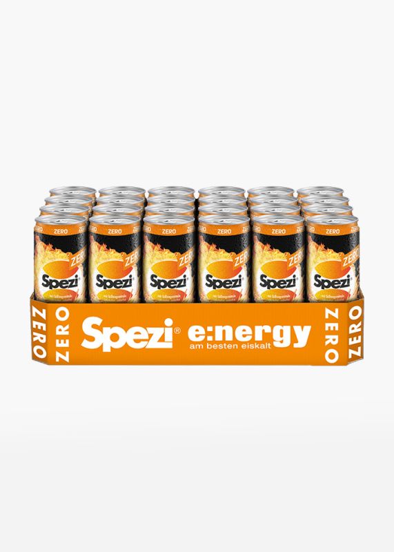 Spezi e:nergy ZERO Dosen Tray (24er Pack)