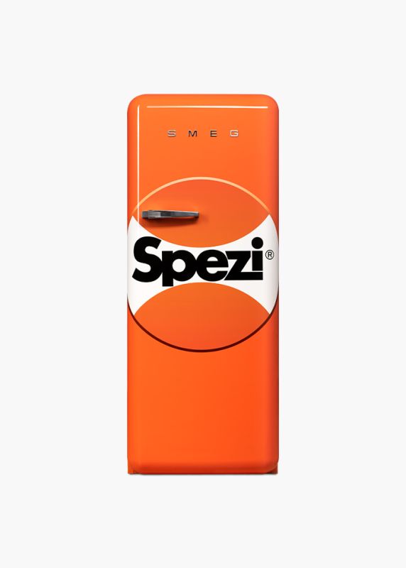 Spezi SMEG Kühlschrank Orange