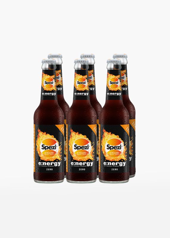 Spezi e:nergy ZERO Powertray Small (6 Flaschen)